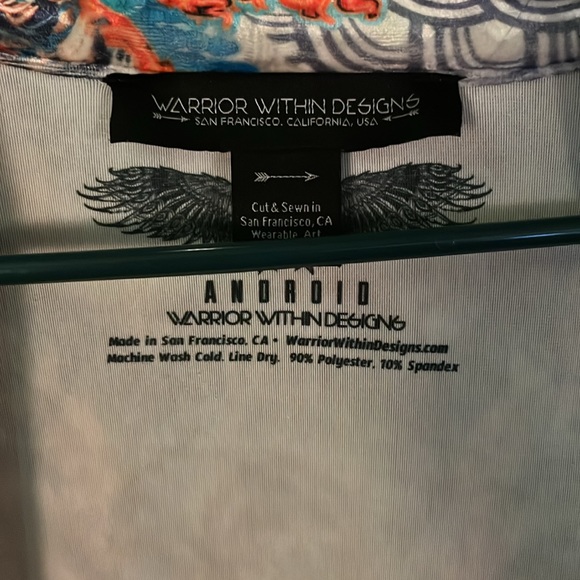 Android Jones Tiger Swallowtail Kimona - Picture 4 of 5